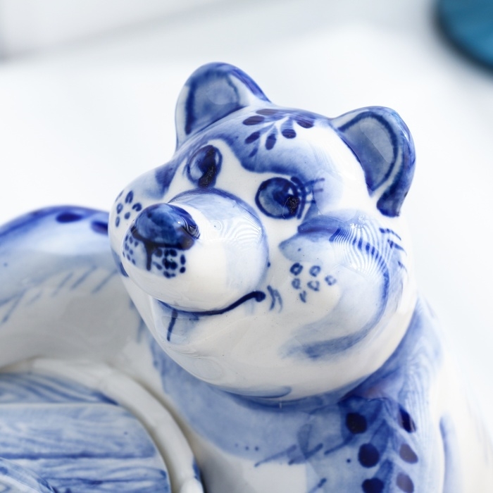 Медовница «Пасечник», гжель Медовница «Пасечник», гжель