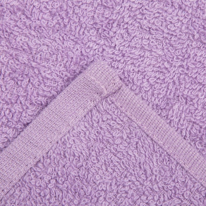 Полотенце махровое Экономь и Я 30*60 см, цв. лиловый, 100% хлопок, 320 гр/м2 Полотенце махровое Экономь и Я 30*60 см, цв. лиловый, 100% хлопок, 320 гр/м2