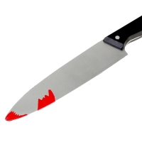 Прикол «Нож в крови» Прикол «Нож в крови»