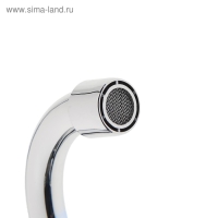 Излив для смесителя "Центр Сантехники", метрическая резьба М22x1.5, длина 160 мм, высота 160 мм, d=16, хром