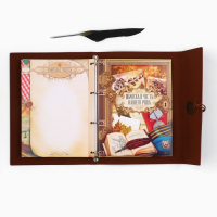 Родословная книга &laquo;Наш род&raquo;, с пером, 56 листов, коричневый, 35 х 25 см