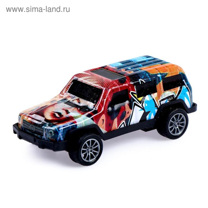 Набор металлических машин &laquo;Внедорожник&raquo;, инерционные, 8 штук