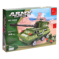 Конструктор &laquo;Десантный танк&raquo;, 319 деталей