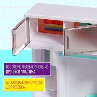 Набор мебели для кукол &laquo;Ванная комната&raquo;: санузел, раковина, гардеробная