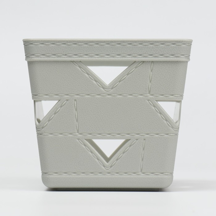 Органайзер для хранения косметических принадлежностей, 10 &times; 10 &times; 9 см, цвет МИКС