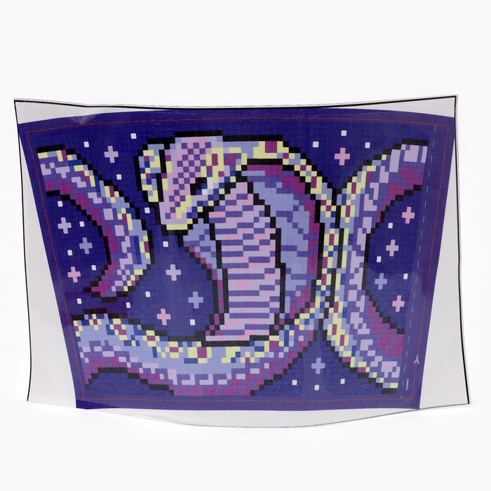 Набор алмазной мозаики на термостакане &laquo;Змея&raquo;, 450 мл