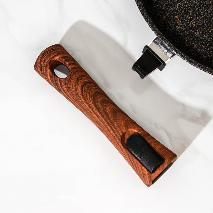 Сковорода Granit ultra, d=26 см, стеклянная крышка, съёмная ручка, антипригарное покрытие Сковорода Granit ultra, d=26 см, стеклянная крышка, съёмная ручка, антипригарное покрытие