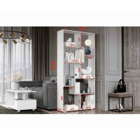 Стеллаж-перегородка Пегас, 1000х297х2036, Белый Стеллаж-перегородка Пегас, 1000х297х2036, Белый