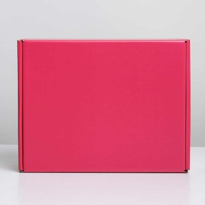 Коробка подарочная складная, упаковка, &laquo;Фуксия&raquo;, 27 х 21 х 9 см