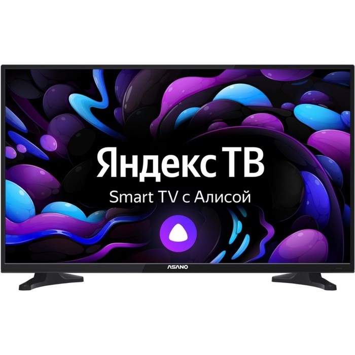 Телевизор Asano 32LH8010T, 32 Телевизор Asano 32LH8010T, 32", 1366x768, DVB-T/С, HDMI 2, USB 2, SmartTV, черный