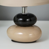 Настольная лампа 16878/1GR+BK E14 40Вт серо-черный 16х16х25 см RISALUX Настольная лампа 16878/1GR+BK E14 40Вт серо-черный 16х16х25 см RISALUX