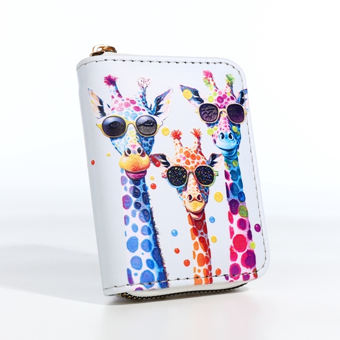 Кошелёк на молнии, цвет белый Кошелёк на молнии, цвет белый