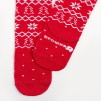 Новый год.Колготки Крошка Я "Мишка", красный, рост 86-92 см Новый год.Колготки Крошка Я "Мишка", красный, рост 86-92 см