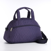 Сумка спортивная на молнии, наружный карман, длинный ремень, средний размер, цвет сиреневый Сумка спортивная на молнии, наружный карман, длинный ремень, средний размер, цвет сиреневый