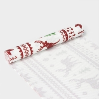 Дорожка новогодняя на стол Доляна &laquo;Новый год&raquo;, сервировочная, 180&times;30 см