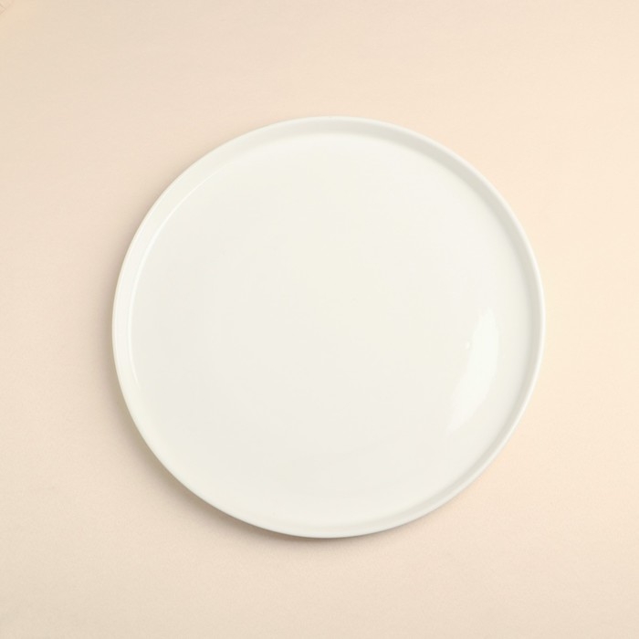 Тарелка фарфоровая Sola, d=25,5 см, белая Тарелка фарфоровая Sola, d=25,5 см, белая