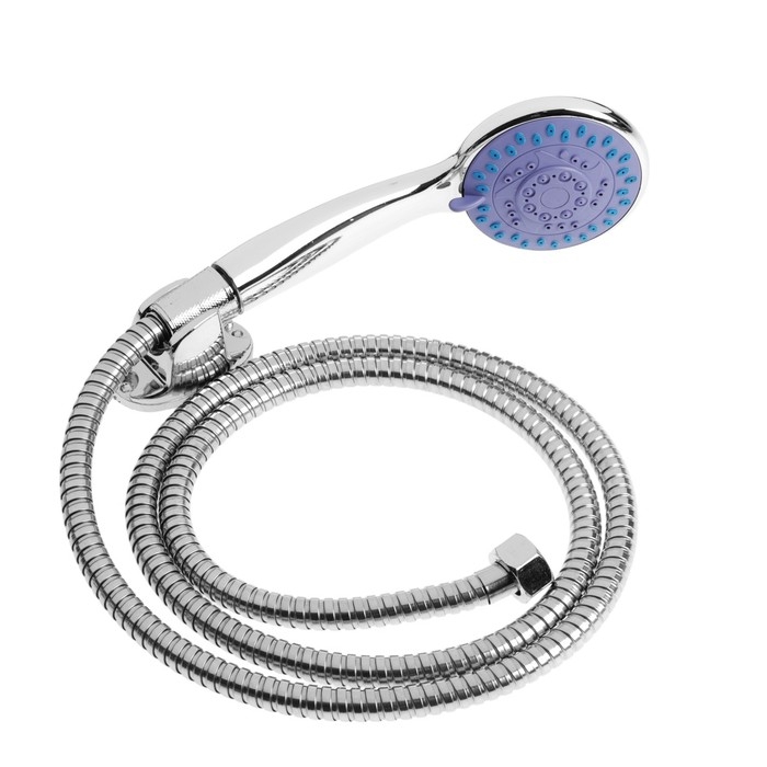 Смеситель для ванны ZEIN Z3854, однорычажный, душевой набор, лейка 5 режимов, хром Смеситель для ванны ZEIN Z3854, однорычажный, душевой набор, лейка 5 режимов, хром