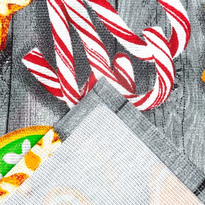 Набор кухонных полотенец Доляна &laquo;Новогоднее печенье &raquo; 35х60см-2шт, 100% хлопок