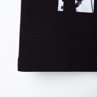 Футболка детская MINAKU &laquo;Берёза&raquo;, цвет чёрный, рост 152