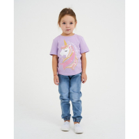 Футболка детская KAFTAN "Самая красивая" р.28 (86-92), сиреневый