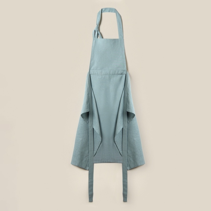 Фартук кухонный женский на завязках SL HOME Фартук кухонный женский на завязках SL HOME "Olive" 95х140, 100% лён, 200г/м2