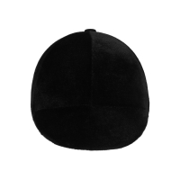 Шлем для верховой езды, бархат, одноразмерный, охват головы 61 см, черный Шлем для верховой езды, бархат, одноразмерный, охват головы 61 см, черный