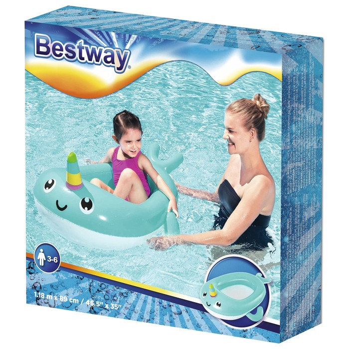 Лодочка надувная &laquo;Нарвал&raquo;, 118 х 89 см, 34120 Bestway