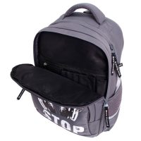 Рюкзак молодежный Bruno Visconti 40 x 30 x 17 см, Music, пенал в подарок