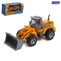 Трактор инерционный &laquo;Погрузчик&raquo;, световые эффекты, подвижные детали, цвет жёлтый
