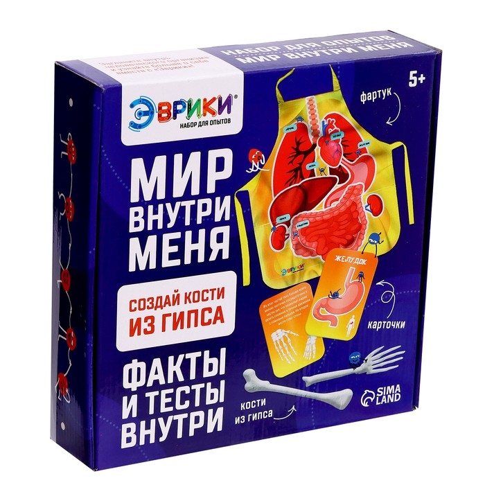 Набор для опытов &laquo;Мир внутри меня&raquo;