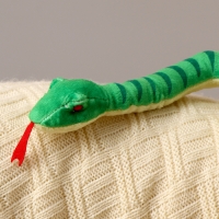 Мягкая игрушка &laquo;Змея&raquo;, 39 см, цвет зелёный