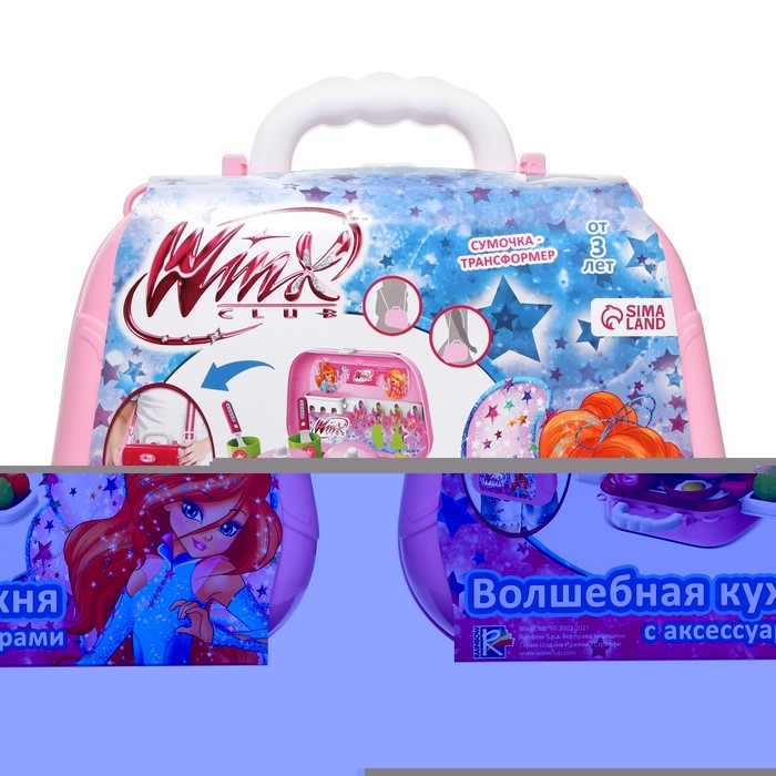 Игровой набор в сумке &laquo;Волшебная кухня&raquo;, WINX, с аксессуарами