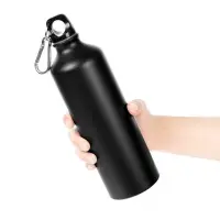 Бутылка для воды Funrun 750, черная Бутылка для воды Funrun 750, черная