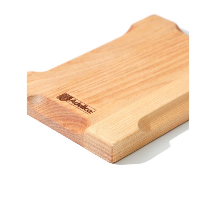 Доска разделочная Adelica &laquo;Полянка&raquo;, 18,5&times;13&times;1,8 см, пропитано минеральным маслом, берёза