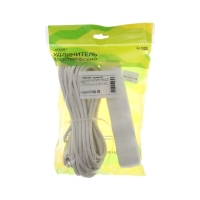 Удлинитель Luazon Lighting ECO 3 розетки, 10 м, 10 А, 2200 Вт, ПВС 3х0.75 мм2, с з/к, белый Удлинитель Luazon Lighting ECO 3 розетки, 10 м, 10 А, 2200 Вт, ПВС 3х0.75 мм2, с з/к, белый