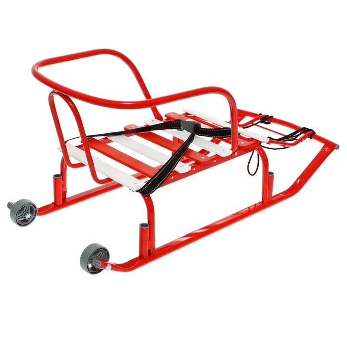 Санки &laquo;Тимка 5 комфорт&raquo;, цвет алый