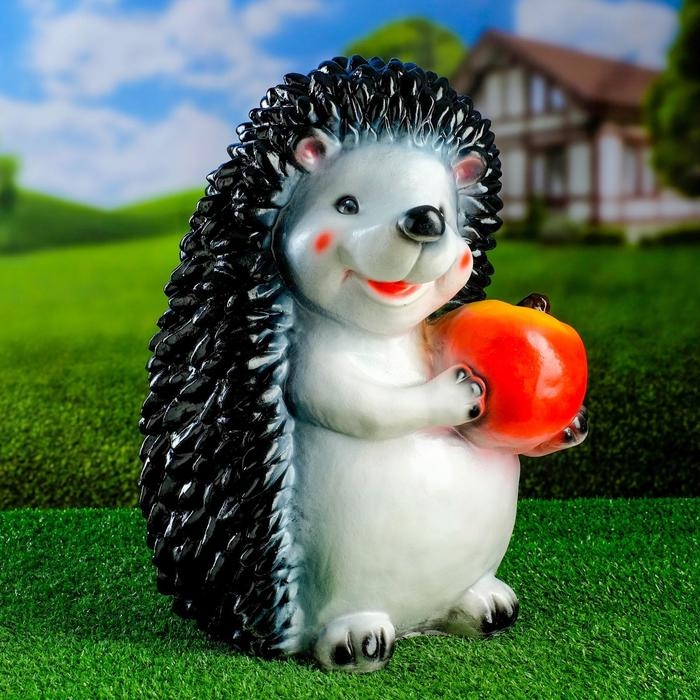 Садовая фигура Садовая фигура "Еж с яблоком" 38х28см