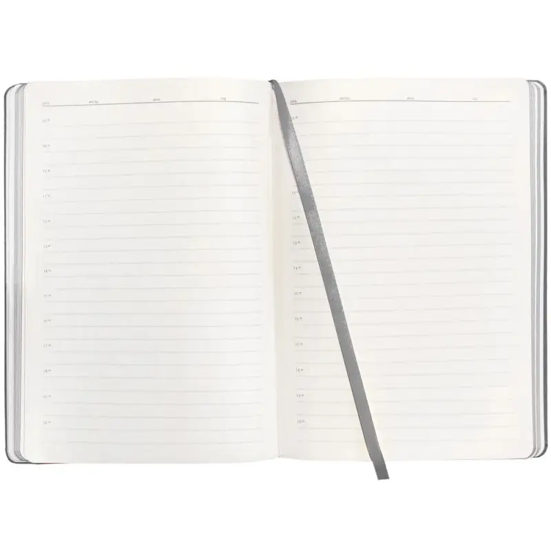 Ежедневник Shall Light, недатированный, серый