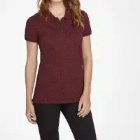 Рубашка поло женская Brandy Women темно-серый с белым, размер S Рубашка поло женская Brandy Women темно-серый с белым, размер S