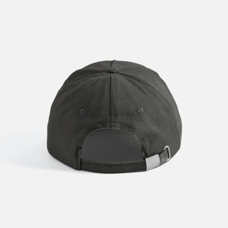 Бейсболка Long Beach, темно-серая со светло-серым