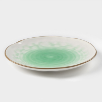 Тарелка фарфоровая Доляна «Космос», d=21,2 см, цвет белый Тарелка фарфоровая Доляна «Космос», d=21,2 см, цвет белый