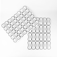 Гигиенические наклейки для трусиков, 96 шт, 5 &times; 11 см, цвет прозрачный