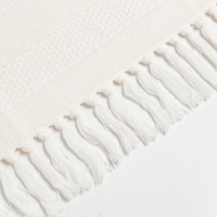 Полотенце для ног Love Life "Turkish dream" 50*90 см, белый, 100% хл, 500 гр/м2