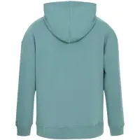 Худи оверсайз Kulonga Comfort, серо-зеленое, размер XS/S