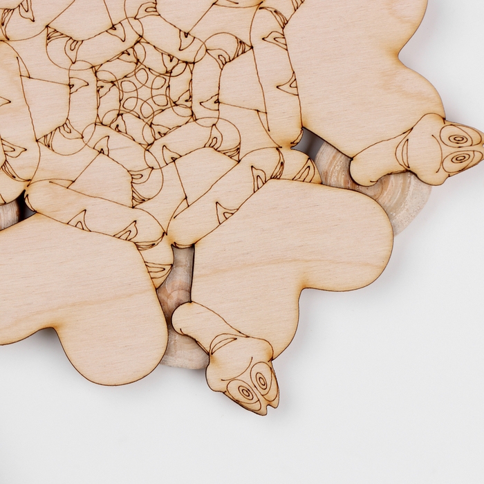 Подставка под горячее &laquo;С любовью&raquo;, D=20 см, можжевельник