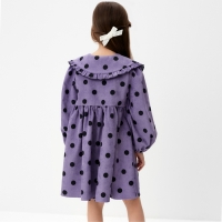 Платье детское вельветовое KAFTAN "Горошек" р.28 (86-92 см) Платье детское вельветовое KAFTAN "Горошек" р.28 (86-92 см)