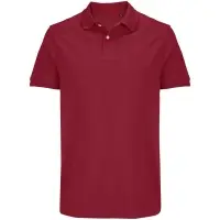 Рубашка поло женская Pacific Women, красная (бургунди), размер XXL