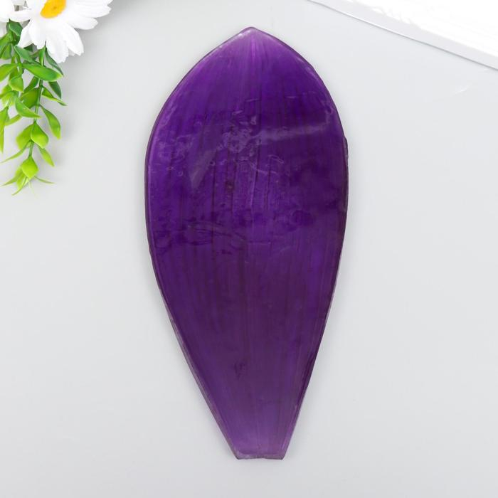 Молд пластик "Лист Орхидеи большой" 20,5х9 см