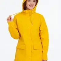 Дождевик женский Squall желтый, размер XXL