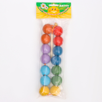 Бусы &laquo;Радуга&raquo; шары цветные, 14 шт.